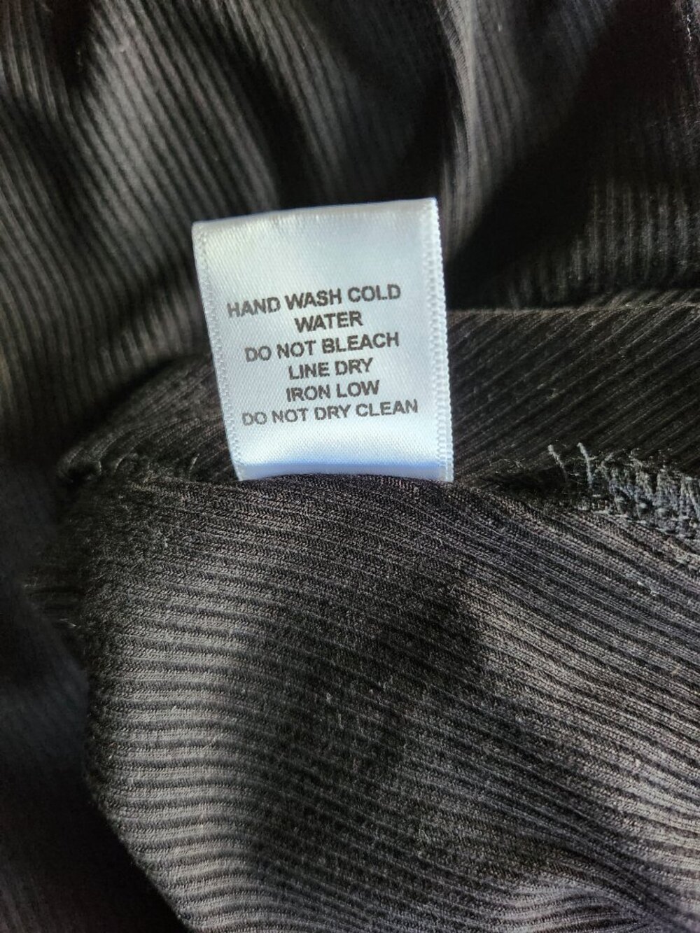 Salwa Owens Black Ribbed Avant-Garde Maxi Dress O-Ring Halter Knit Gown S - Picture 12 of 13
